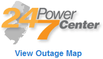 24/7 Power Center Outage map
